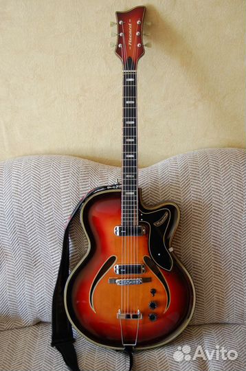 Винтажная гитара Музима 