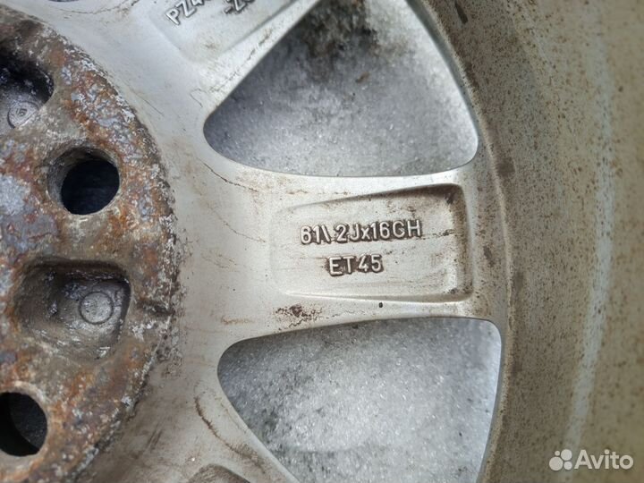 Литые диски R16 5x114 3 бу