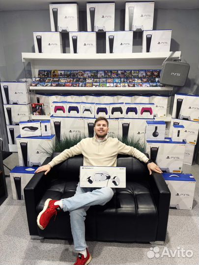 Sony PS5 Новая Запечатанная + 402 игры и Гарантия