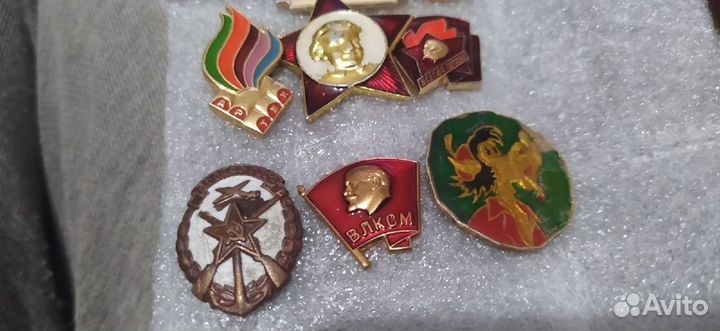 Значки СССР цк влксм, досааф, Октябрятская звезда