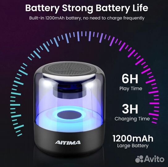 Портативная Bluetooth-колонка aiyima