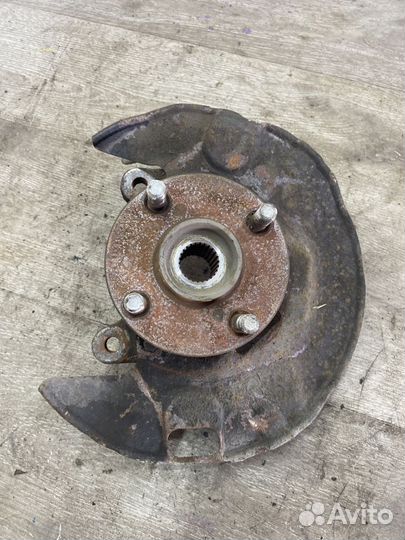 Кулак поворотный передний левый lifan Solano