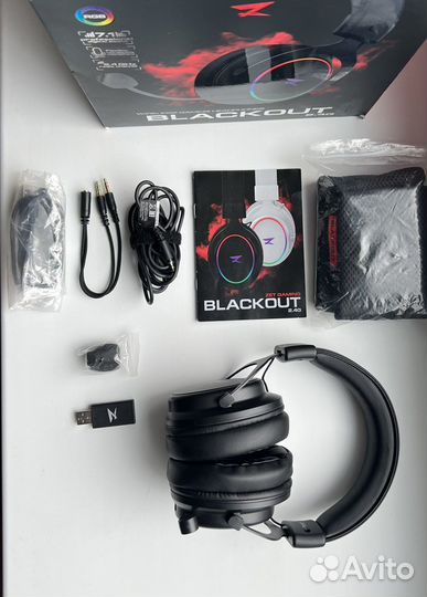 Игровые наушники Zet Gaming Blackout