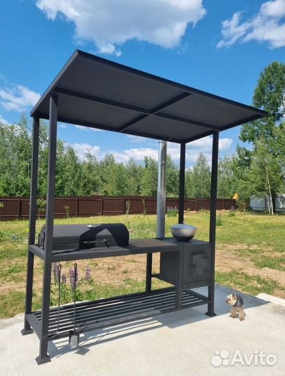 Мангал С крышей