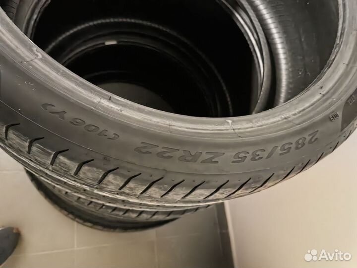 Pirelli P Zero 285/35 R22 и 315/30 R22 107Y