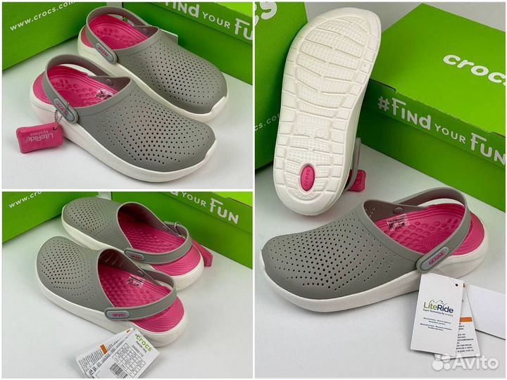 Crocs Literide Женские (M4-M7) Новые