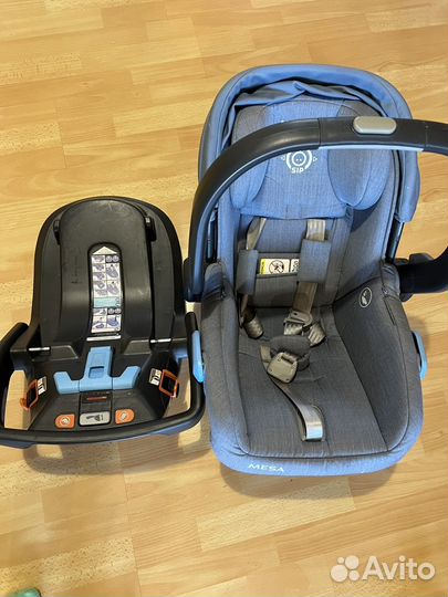Автолюлька с базой uppababy mesa