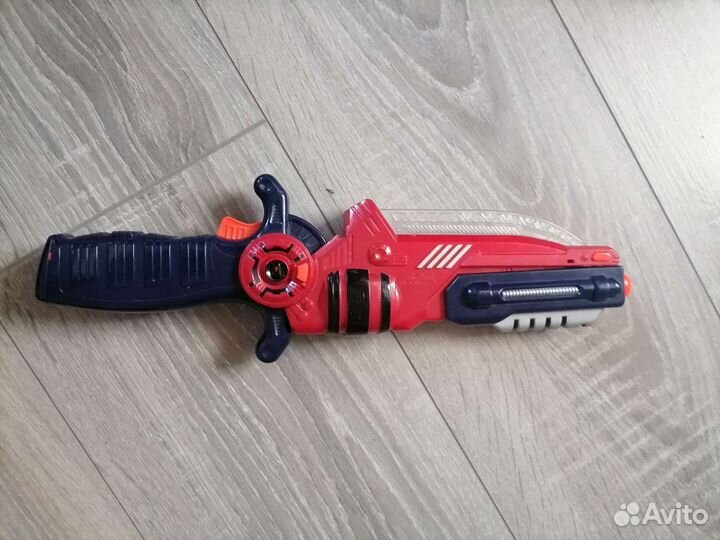 Бластер nerf и сабля-пистолет Hap-p-Kib