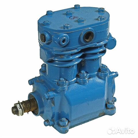 Компрессор маз,урал дв.ямз,ммз (2 цилиндровый) жид