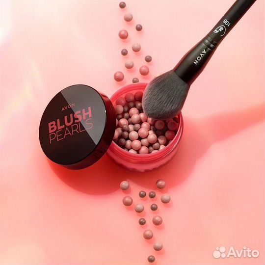 Румяна в шариках эйвон