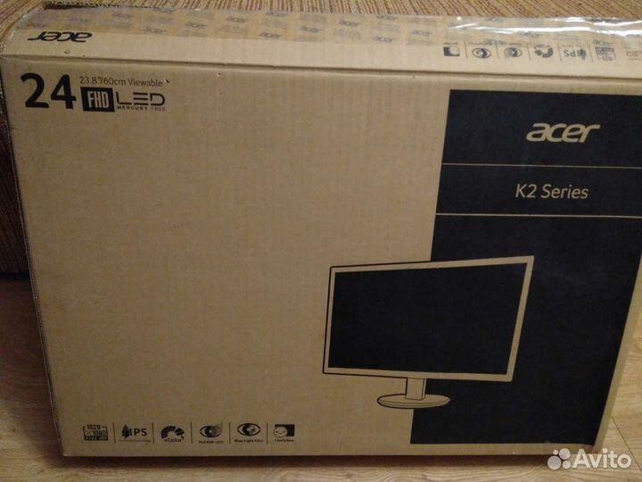 Монитор IPS Acer 24 дюйма