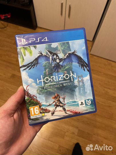 Horizon forbidden west ps4 диск