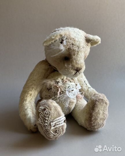 Плюшевый Мишка Тедди ручная работа коллекционный