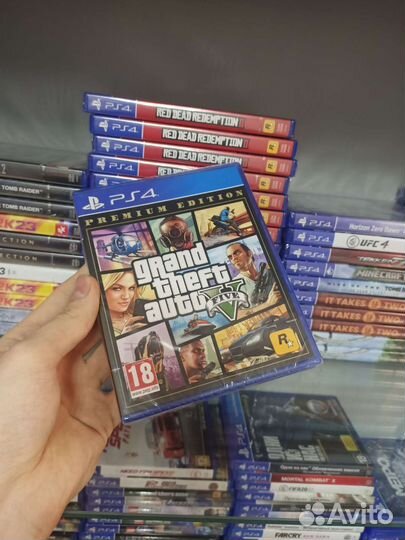 Новый/GTA 5 Premium Edition на PS4/PS5