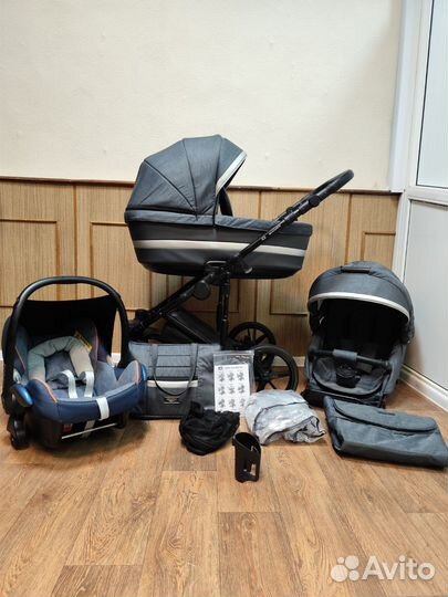 Детская коляска Adamex Rimini 3 в 1