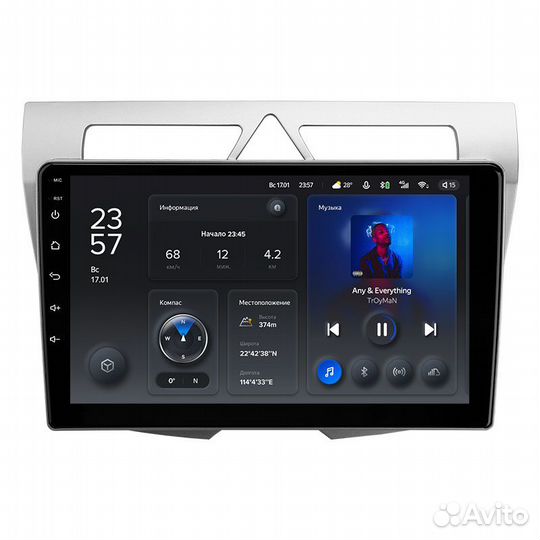 Магнитола Киа Пиканто/Морнинг 2007-2011 Teyes X1