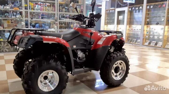 Квадроцикл Linhai Yamaha D 300 4WD красный