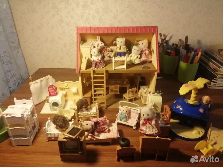 Sylvanian Families домик с мебелью и аксессуарами