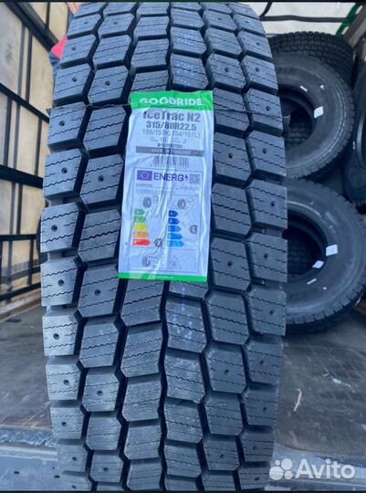 315/80R22.5-18PR IceTrac N2 (ND783) 156/153K (TL)