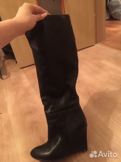 Сапоги зимние натуральная кожа