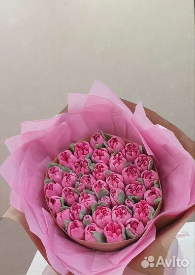 Зефирный букет Подарок на день учителя