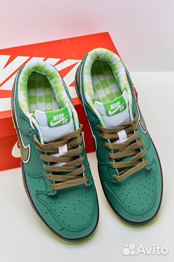 Кроссовки Concepts x Nike SB Dunk Low GreenLobster