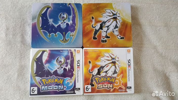 3DS: Pokemon Sun / Pokemon Moon - Steelbook