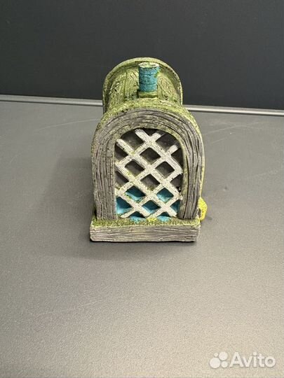 Грот для аквариума домик кафе Красти Краб