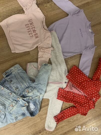Пакет одежды для девочки 98 104 см