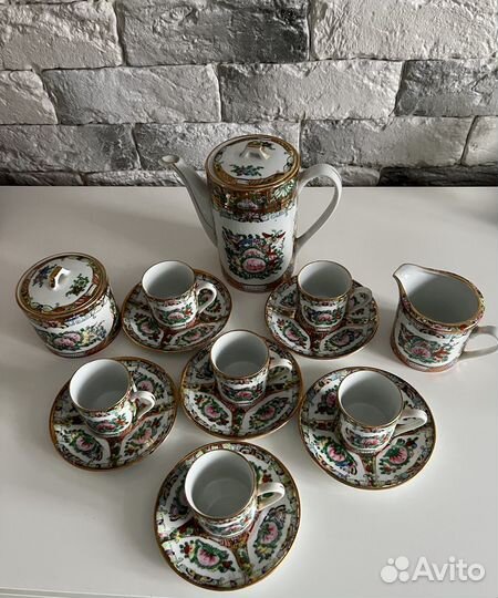 Сервиз кофейный «Чайная роза»