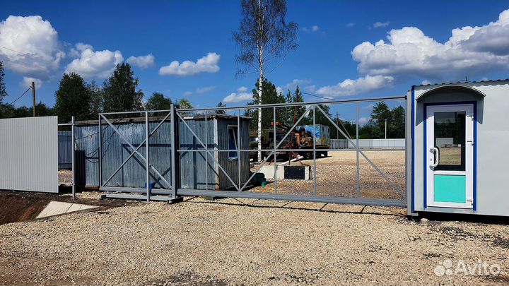 Ворота откатные, распашные с установкой под ключ