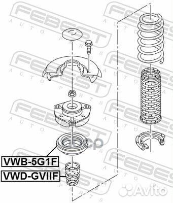 Подшипник опоры переднего амортизатора VWB5G1F