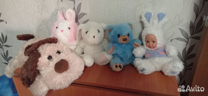 Мягкие игрушки пакетом за всё