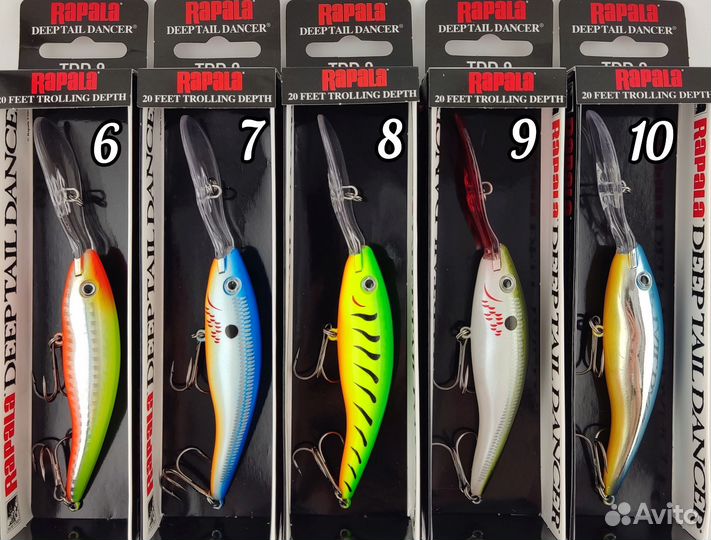 Воблер Rapala TDD-9