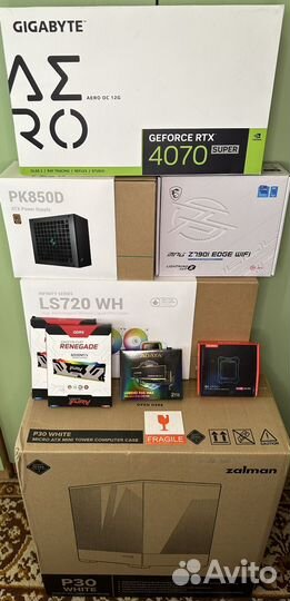 Игровой Комплект 4080super,13700k,64gb,850w,2tb