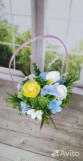 Букет цветов из мыла,мыло ручной работы