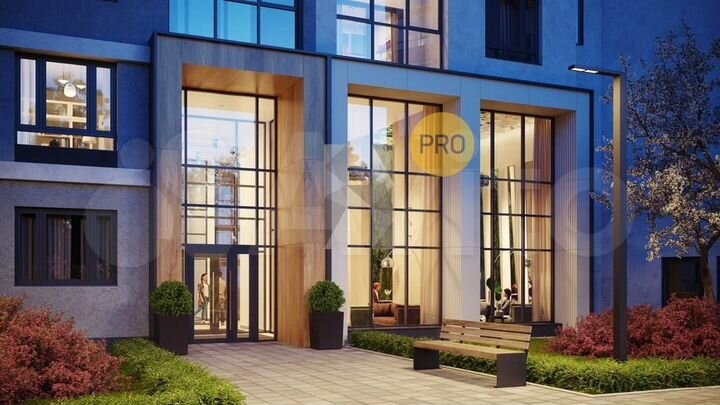 2-к. квартира, 58,1 м², 6/25 эт.