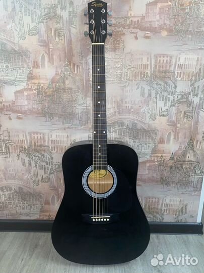 Акустическая гитара Fender Squier