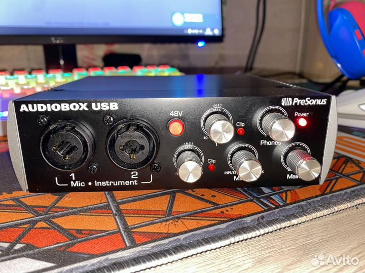 Звуковая карта presonus audiobox usb