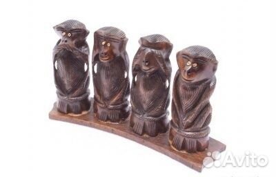 4 обезьянки