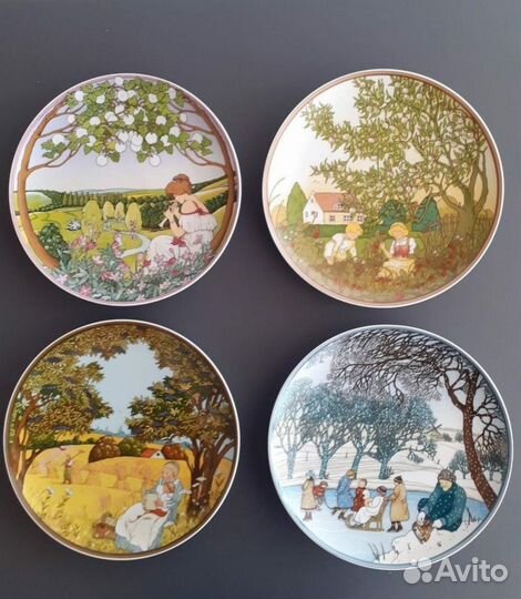 Фарфор тарелка настенная