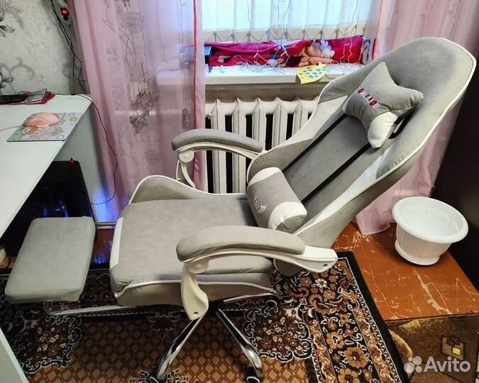 Кресло для игр. Игровое кресло с массажем