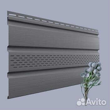 Софит частично перфорированный тн, бруния, 3м