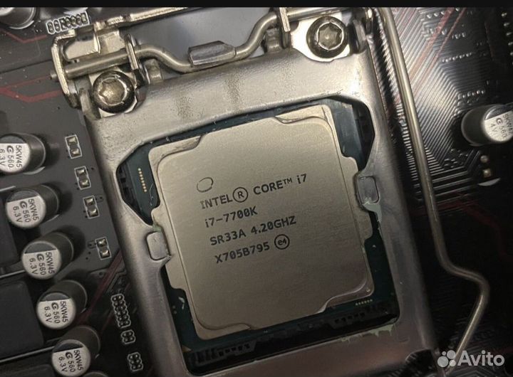 Процессор intel core i7 7700k