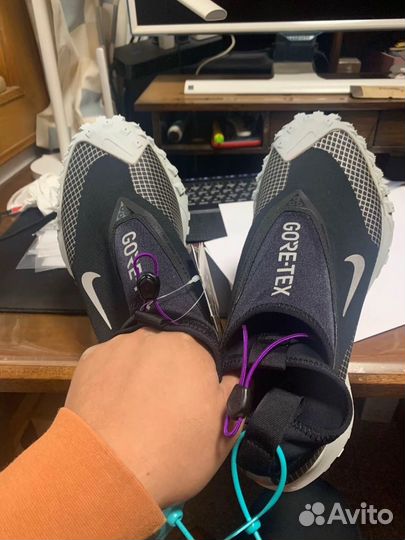 Nike ACG Mountain Fly GTX Metallic Silver Оригинал