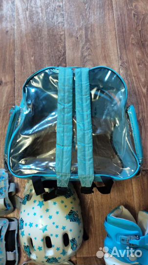Ролики детские 31-34 с защитой