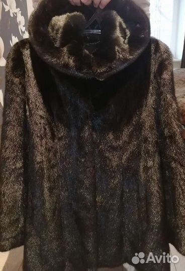 Шуба норковая 40-42 длина 80