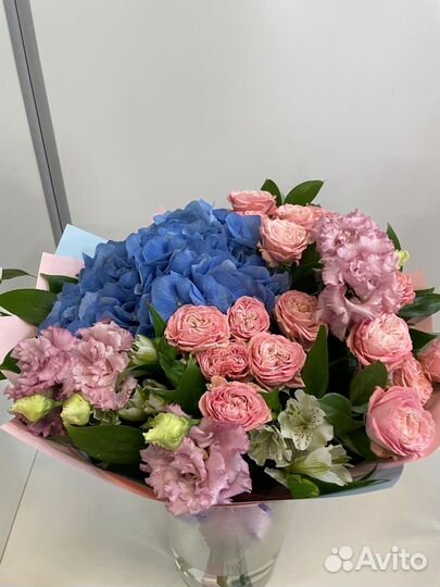 Розы кустовые доставка цветов букет