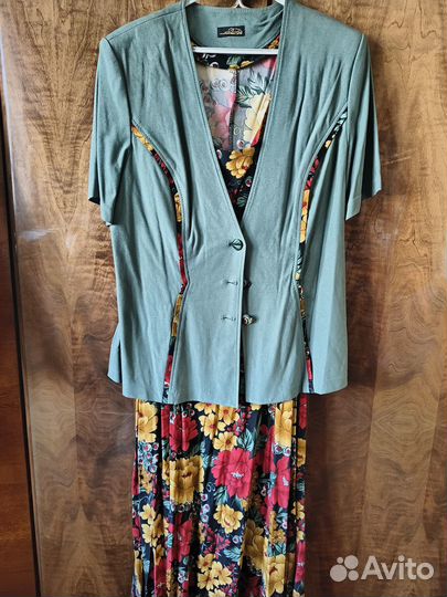 Платье и желет плечи 42-44