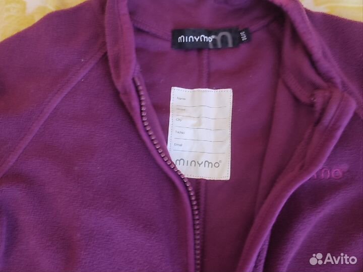 Флисовая поддева 98 Minymo